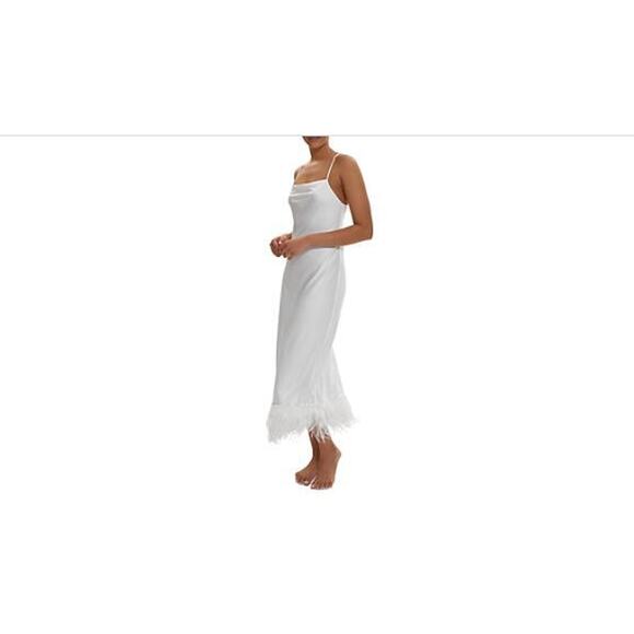 Rya Ivory Swan Gown XS Women´s Nightgown Size XS 12628